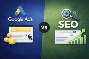 SEO vs Google Ads - White Space | Digital Marketing Agency SEO vs Google Ads